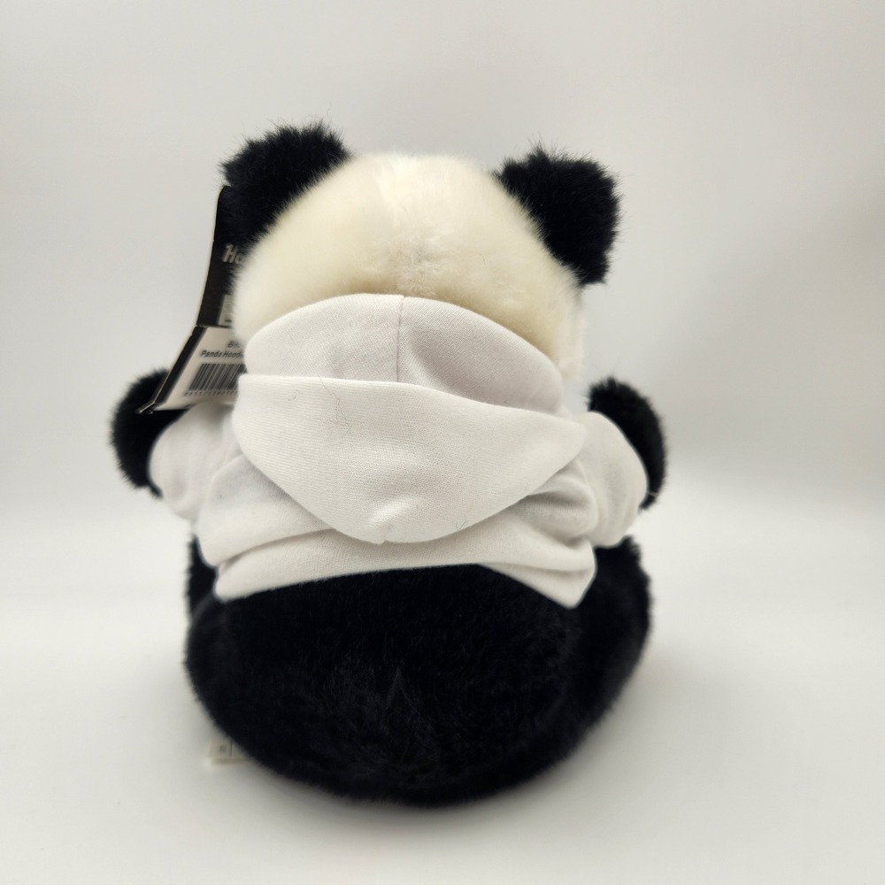VTG Hard Rock‎ Hotel Biloxi Panda Hoodie Bear Plush 2017 Black White New W/ Tags - Picture 4 of 9